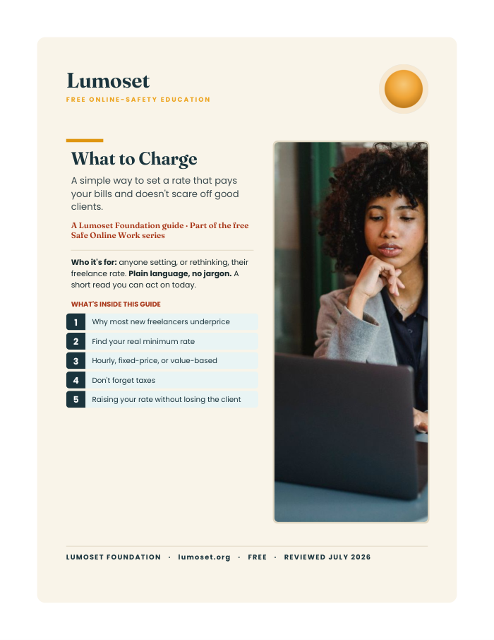 Cover of What to Charge guide